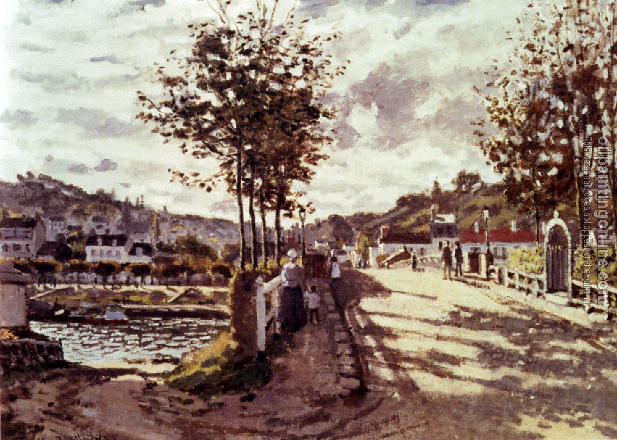 Monet, Claude Oscar - The Seine At Bougival